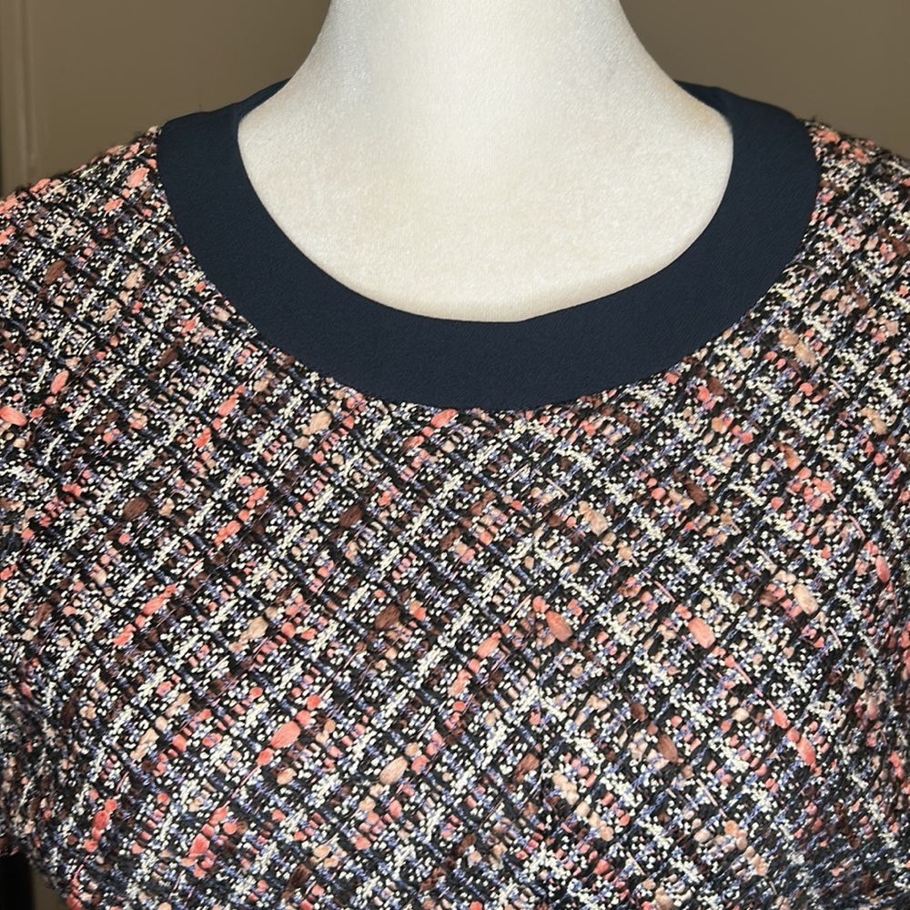 Gal Meets Glam Marley Tweed Boucle Dress Size 4 - Picture 7 of 14